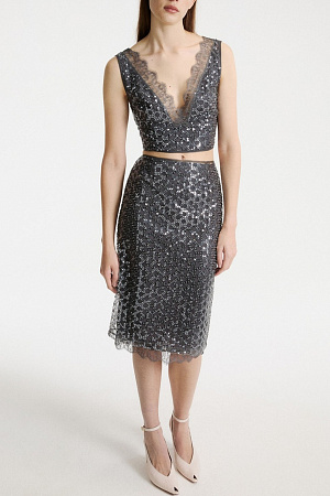 Юбка женская MARELLA MLSAGEVOLE JERSEY SKIRT 2623776034 