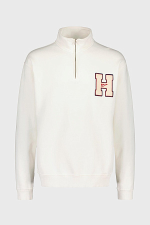 Толстовка мужская TOMMY JEANS TJM 1/4 ZIP TOWEL PATCH POLO DM0DM21263 