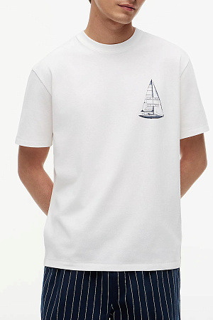 Футболка мужская TOMMY JEANS TJM RLX SAILBOAT SS TEE DM0DM23184 