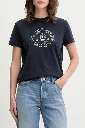 Футболка женская TOMMY JEANS TJW REG HERITAGE LOGO SS TEE DW0DW22816 