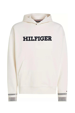 Толстовка мужская TOMMY HILFIGER MONOTYPE APPLIQUE HOODY MW0MW35565 