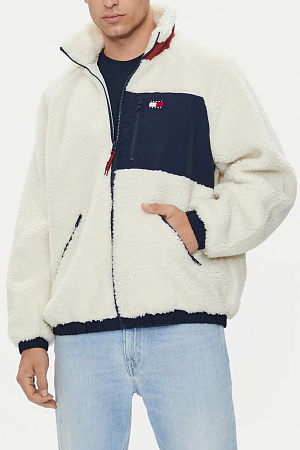 TOMMY JEANS TJM AOP SHERPA JACKET DM0DM17221 Tommy Jeans