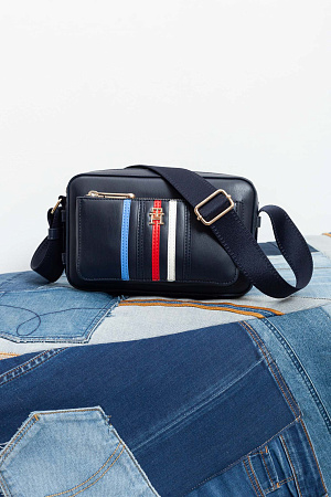 Сумка женская TOMMY HILFIGER ICONIC TOMMY CAMERA BAG CORP AW0AW16106 