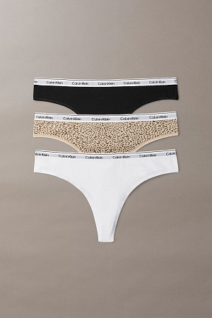 Трусики женские CALVIN KLEIN BRAZILIAN 3PK LV00QD5396 