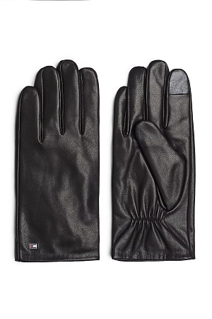 Перчатки мужские TOMMY HILFIGER ESSENTIAL FLAG LEATHER GLOVES AM0AM11482 