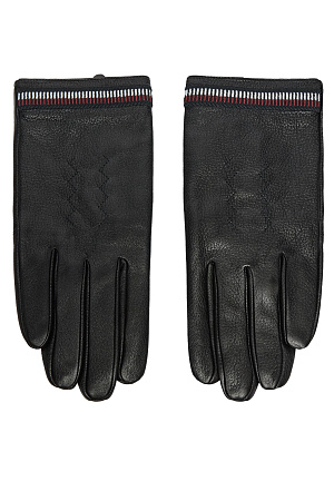 Перчатки мужские TOMMY HILFIGER TH CORP LOVE LEATHER GLOVES AM0AM12826 