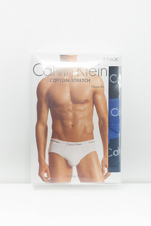 Нижнее белье мужское CALVIN KLEIN 3P HIP BRIEF 0000U2661G 