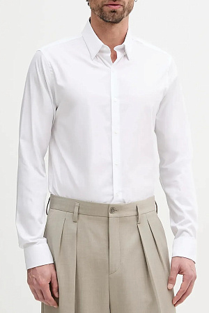 Рубашка мужская CALVIN KLEIN XSLIM ESNTL POPLIN STR SLD LV019EU030 