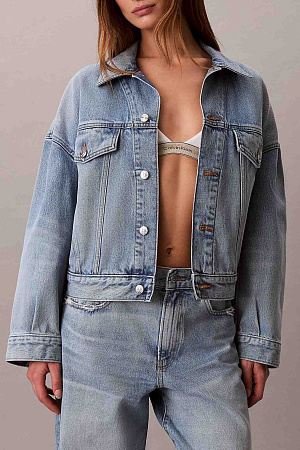 Куртка женская CALVIN KLEIN RELAXED TRUCKER VINT LV047F781G 