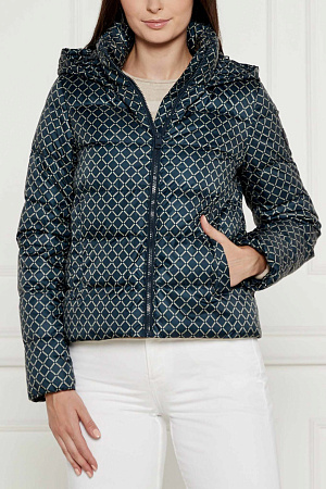 Куртка женская TOMMY HILFIGER LW DOWN CASUAL AOP JACKET WW0WW43589 