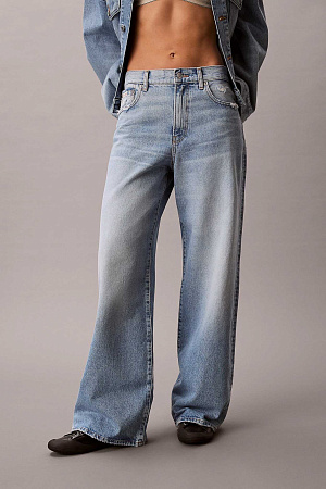 Джинсы женские CALVIN KLEIN THE WIDE LEG TINTED LV047F728G 
