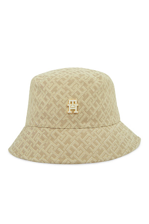 Панама женская TOMMY HILFIGER TH MONOGRAM JACQUARD BUCKET HAT AW0AW16626 