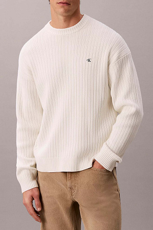 Свитер мужской CALVIN KLEIN VERTICAL RIB CTTN CREWNK SWTR LV04RH328G 