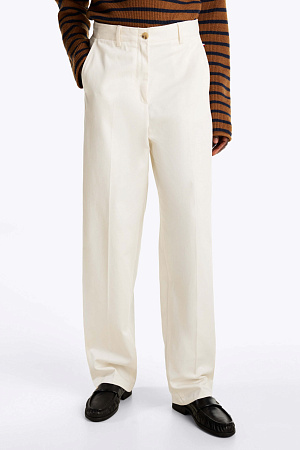 Брюки женские TOMMY HILFIGER COTTON BARREL RELAXED STR CHINO WW0WW43809 