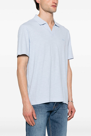 Футболка поло мужская CALVIN KLEIN COTTON LINEN OPEN COLLAR POLO K10K112959 