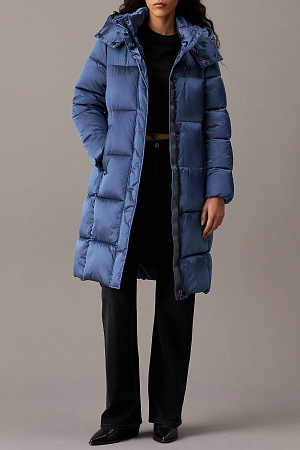 Пальто женское CALVIN KLEIN MONOLOGO ND SHINY LONG PUFFER J20J224617 