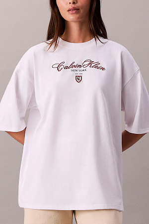 Футболка женская CALVIN KLEIN SS OVERSIZE CK NY TEE LV047E232G 