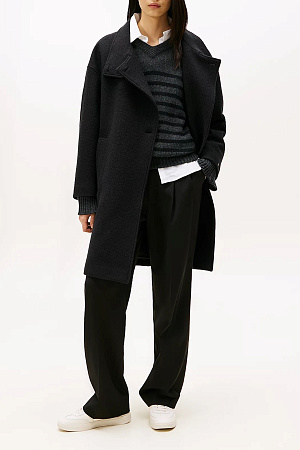 Пальто женское TOMMY HILFIGER WOOL TEXTURE REG FUN WW0WW47372 