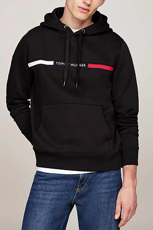 Толстовка мужская TOMMY HILFIGER HILFIGER CHEST INSERT HOODY MW0MW37361 