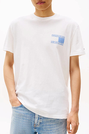 Футболка мужская TOMMY JEANS TJM REG PAISLEY FLAG DM0DM20774 