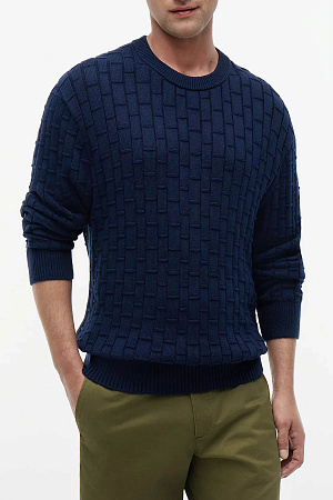 Джемпер мужской TOMMY HILFIGER MOCK CABLE CREW NECK MW0MW43261 