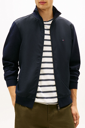 Толстовка мужская TOMMY HILFIGER ESSENTIAL INTECHNO MIX ZIP THRU MW0MW41758 