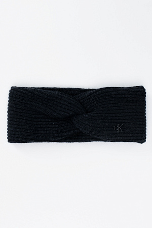 Повязка на голову женская CALVIN KLEIN CK METAL WOOL TWIST HEADBAND LV04F8039G 
