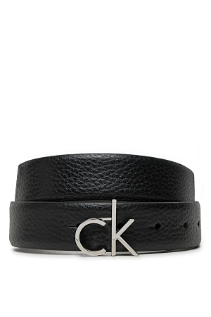 Ремень женский CALVIN KLEIN CK LOGO BUCKLE BELT 3.0_PBL K60K613073 