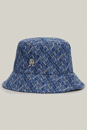 Панама женская TOMMY HILFIGER TH DISTINCT JACQ BUCKET HAT AW0AW16364 