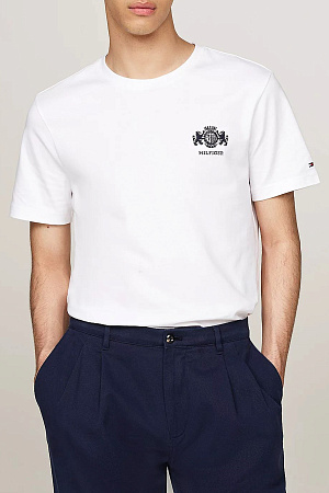 Футболка мужская TOMMY HILFIGER SMALL CREST EMBRO TEE MW0MW37284 