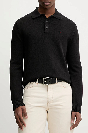 Свитер мужской TOMMY JEANS TJM SLIM ESSENTIAL POLO SWTR EXT DM0DM22647 