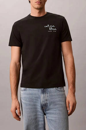 Футболка мужская CALVIN KLEIN SS 30S EU CK TRVL LI LV04RG837G 