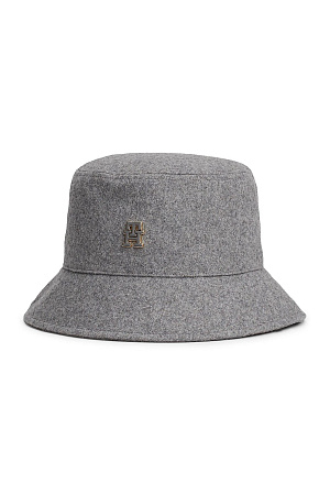 Панама женская TOMMY HILFIGER TH MONOGRAM WINTER BUCKET HAT AW0AW17123 