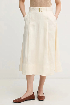 Юбка женская TOMMY HILFIGER LINEN UTILITY MIDI S WW0WW49651 