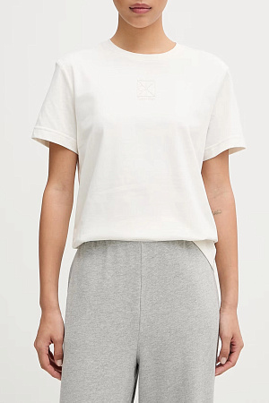 Футболка женская CALVIN KLEIN SS 20S JERSEY EMBLEM CREW TEE LV044G200G 
