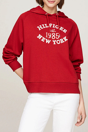 Толстовка женская TOMMY HILFIGER MDRN REG VARSITY HOODIE WW0WW42098 