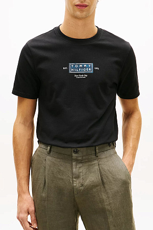 Футболка мужская TOMMY HILFIGER HERITAGE LABEL TEE MW0MW42392 