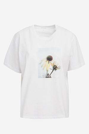 Футболка женская CALVIN KLEIN FLOWER GRAPHIC RELAX J20J225530 
