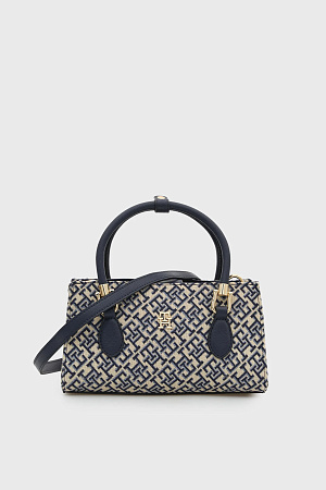 Сумка женская TOMMY HILFIGER TH GRACE MINI SATCHEL JACQUARD AW0AW18753 