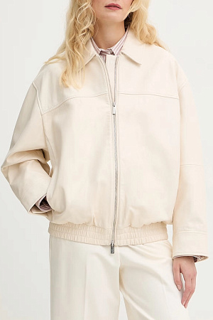 Куртка кожаная женская MARELLA MLMVERTICE GIACCA IN PELLE 2613441015 