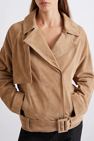 Куртка кожаная женская MARELLA MLLEPOCA LEATHER JACKET 2613441061 