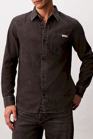 Рубашка мужская CALVIN KLEIN CASUAL CLASSIC VAIL DENIM SHIRT LV040BM733 