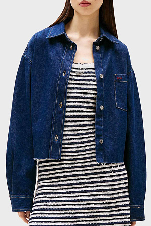 Куртка женская TOMMY JEANS CRP DENIM SHIRT JCKT DW0DW20567 