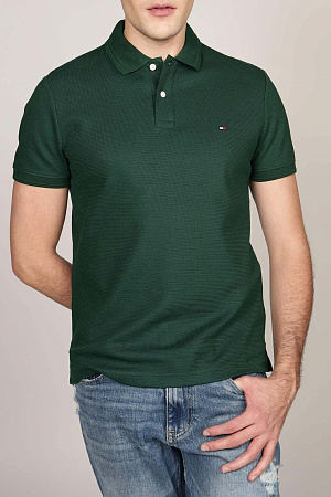 Футболка поло мужская TOMMY HILFIGER MERCERISED JACQUARD MW0MW38467 