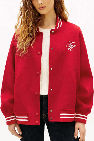 Куртка женская TOMMY HILFIGER DF WOOL VARSITY BOMBER WW0WW47760 