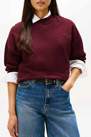 Толстовка женская TOMMY HILFIGER SCRIPT MDRN RLX TERR WW0WW46125 