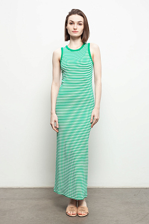 Платье женское TOMMY HILFIGER SLIM 5X2 STR RIB MIDI DRESS NS WW0WW41996 