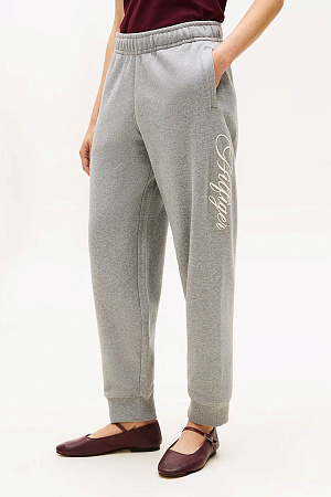 Брюки женские TOMMY HILFIGER SCRIPT TERRY SWEATPANT WW0WW46145 