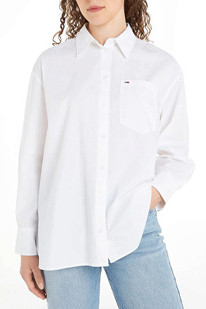 Рубашка женская TOMMY JEANS TJW RLX ESSENTIAL SHIRT DW0DW18455 