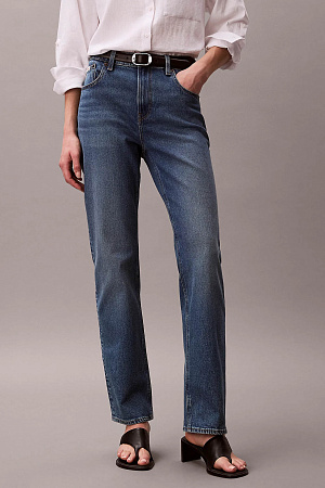 Джинсы женские CALVIN KLEIN HIGH RISE STRAIGHT VINTAGE SKYFA LV047F711G 